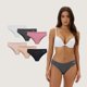 thumbnail image 1 of Pack de 6 Calzones Bikini Microfibra Corte Laser Mujer, 1 of 8