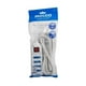 thumbnail image 4 of Alargador Extension 4 Entradas 3mts Con Switch Blanco, 4 of 5