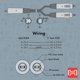 thumbnail image 5 of Cable en Y Hosa YXF-101.5 XLR macho a doble XLR hembra de 45 cm, 5 of 6