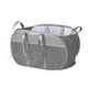 thumbnail image 3 of Con Asas De Transporte Cesto De Ropa Transpirable Para Lavadero Calcetines De Baño Gris, 3 of 3