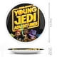 thumbnail image 2 of Aventuras de jóvenes Jedi Plato decorativo de porcelana fina (bone china), plato decorativo de cerámica para hogar, oficina, soporte de pared, platos decorativos para dormitorio - 6 pulgadas (15 cm), 2 of 6