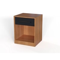 Roca - Velador Ámbar 1 Cajón Canela-Negro