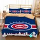 thumbnail image 1 of MLB Chicago Cubs Logo Personalized Quilt Duvet Cover Set Queen 3-Piece Bedding Set, 1 of 5