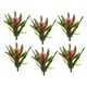 thumbnail image 3 of Bromelia con tallo de flor artificial casi natural, 28 cm, juego de 6, 3 of 3