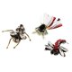 thumbnail image 2 of 3 unids / set lentejuelas de abeja pedrería parches coser parches apliques decoración, 2 of 3