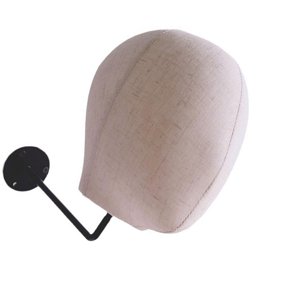 Ioensy - Soporte Para Peluca De Cabeza De Maniquí De Montaje En Pared, Modelo De Exhibición De Peluca, Soporte Para Peluca, Gorros Y Sombreros