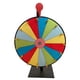 thumbnail image 5 of Ruedas de premio de casino con soporte, ruedas de ruleta resistentes, 15 abanicos de colores para ferias, actividades promocionales, supermercados, fi 40cm, 5 of 5
