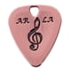 thumbnail image 1 of Metal Guitar Pick Plectrum Para Guitarra Acústica Bajo Parte Rojo Bronce, 1 of 3