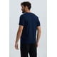 thumbnail image 4 of Polera Hombre Básica Azul, 4 of 4