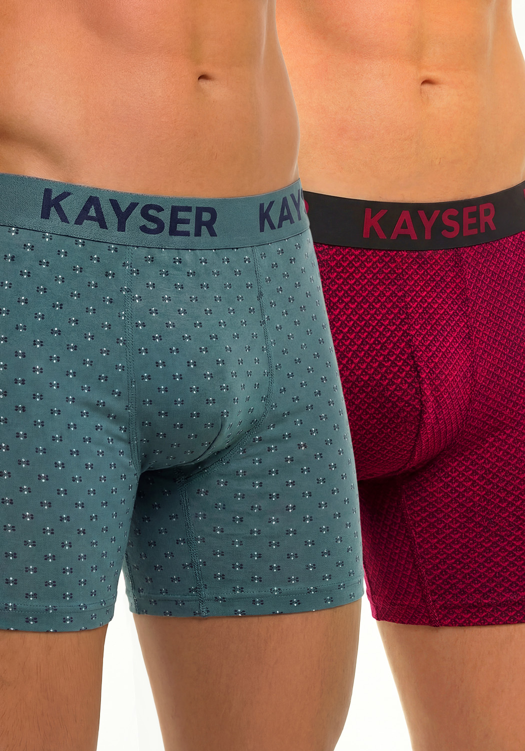 Kayser - Pack 2 Bóxer Algodón P293.220-Roj
