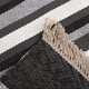 thumbnail image 5 of Alfombra Natural Stripe 140X200 Cm D6 Negro, 5 of 6