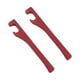 thumbnail image 4 of Almohadilla de relleno para espacio de asiento de coche, tapón para grietas de coche, bloqueador de caídas, organizador de accesorios suave, fácil de 2 Piezas Rojas, 4 of 5