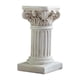 thumbnail image 3 of Estatua De Pilar Romano, Soporte De Pedestal Blanco Para Decoración De Sala De Estar, 3 of 5