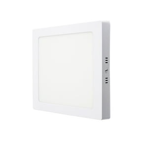 Sobrepuesto Led Cuadrado Daumer Marco Blanco 6W Luz Calida