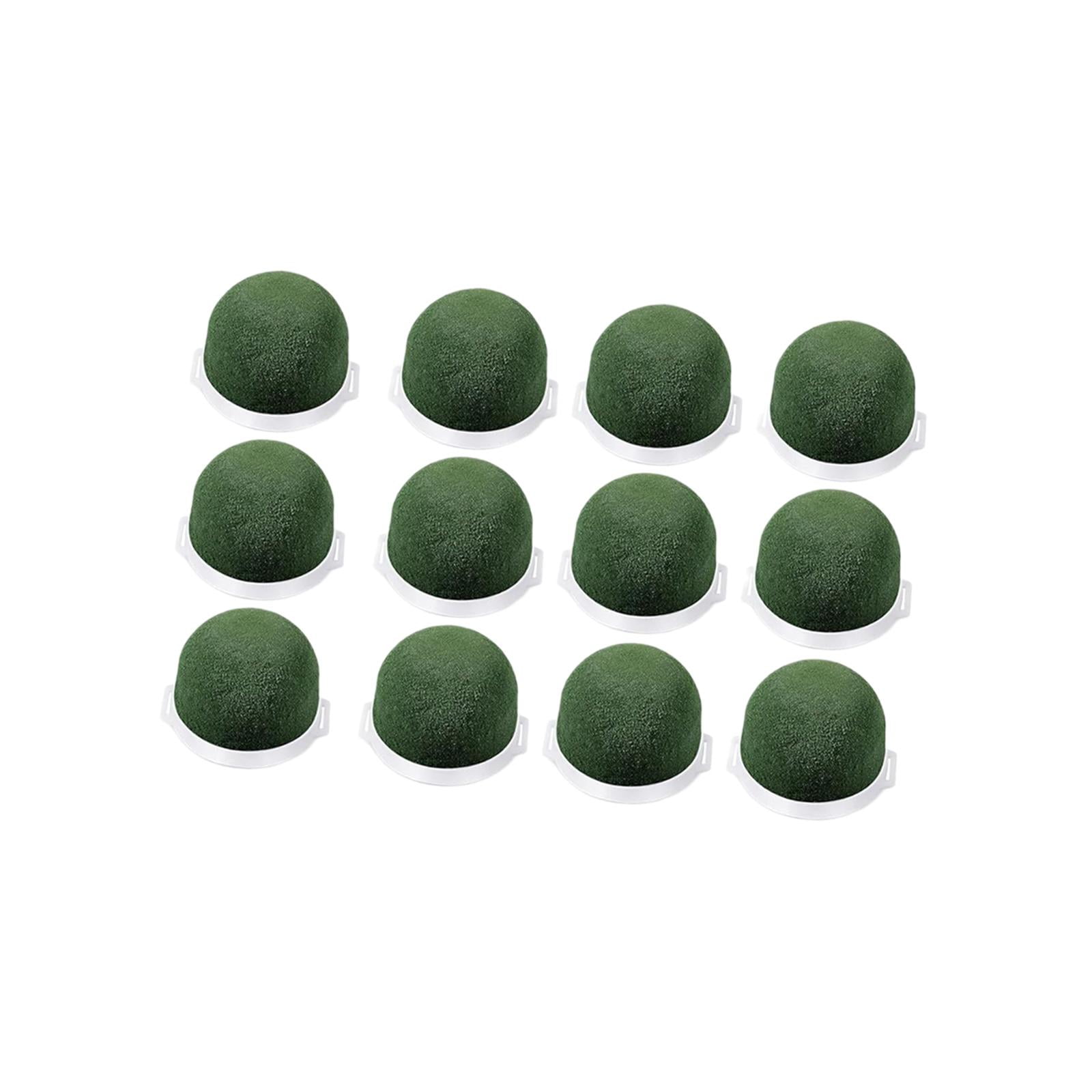 Bothyi - Mini Espuma Floral Espuma Floral Seca Espuma De Flores Diy Para Hoteles De Cumpleaños De Bodas 12 Piezas