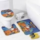 thumbnail image 4 of Juego de Cortina de Baño y Alfombras Desmarcar Oliver y su Pandilla 4 Piezas, 4 of 6