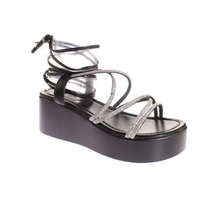 Sandalia Romana Negro Andarina