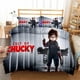 thumbnail image 1 of New Bride of Chucky Bedding Set Duvet Covers Pillowcases One Piece Comforter Bedding Sets Bedclothes Bed KBed Sheets, 1 of 5