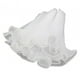 thumbnail image 4 of Decoración De Embalaje De Flores Arrugada Para Aniversario, Compromiso, Acción De Gracias, Blanco, 4 of 5