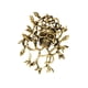 thumbnail image 2 of Broche De Calavera De Halloween, Resistente, Accesorio De Moda, Estilo Gótico, Para Fiesta, Dorado, 2 of 3