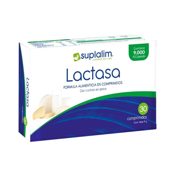 Lactasa – Suplemento para Intolerancia a la Lactosa
