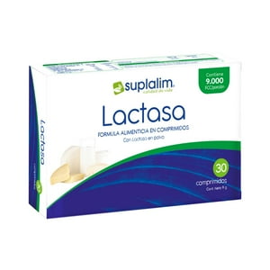 Suplalim - Lactasa – Suplemento Para Intolerancia A La Lactosa