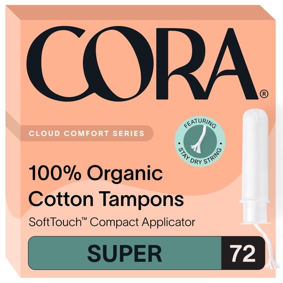 Aplicador Orgánico Tampons Super Absorbency X72