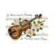 thumbnail image 1 of Kit De Punto De Cruz De Flor De Nota De Violín Preimpreso Needlecrafts 25 X 19cm 14CT, 1 of 5