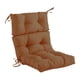 thumbnail image 4 of Cojín para respaldo de asiento de exterior, cojín para mecedora, cojín suave y cómodo para silla, cojín para asiento de jardín, patio, muebles de pati Café, 4 of 5