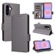 thumbnail image 4 of Funda Cartera para Samsung Galaxy A57 5G Tapa Flip con Ranuras y Soporte Gris, 4 of 5