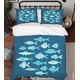 thumbnail image 2 of Juego De Funda Nórdica 3d Peces De Dibujos Animados Y Fundas De Almohada, 2 of 3