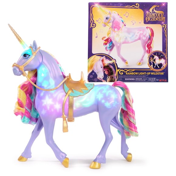 Wildstar con forma interactiva de arcoíris de Toy Unicorn Academy