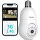 thumbnail image 1 of Cámara de seguridad LaView Bulb 4MP 360° 2K WiFi 5G Alexa Outdoor, 1 of 9