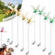 thumbnail image 1 of 12 clips libélula repelente insectos 3D artificial decoración jardín sombrero, 1 of 8