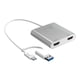 thumbnail image 1 of Adaptador USBC a HDMI Dual j5create JCA365 4K Multimonitor, 1 of 3