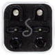 thumbnail image 3 of Straplocks Schaller 14010401 Security Black Chrome para guitarra, 3 of 4