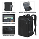 thumbnail image 3 of "Mochila Belug  Viaje  1215 Negra Impermeable Expandible Antirrobo 50L negra ", 3 of 5