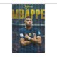 thumbnail image 1 of Kylian Mbappé Cortina de Ducha para Baño Decoración del Hogar, Cortinas de Baño Impermeables Duraderas, Cortina de Baño, Decoración de Baño para Adultos Niñas Niños, Regalos para Casa 119cmX180cm, 1 of 6