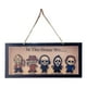 thumbnail image 1 of Decoración de Halloween, marco de letrero de madera con personajes de terror creativos, centros de mesa, adorno en esta casa, letrero de terror para Colgante, 1 of 5