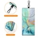 thumbnail image 5 of Funda doble para gafas Fintie, portátil, de piel vegana, color esmeralda, 5 of 8