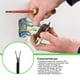 thumbnail image 3 of Cable Cordón Eléctrico Sil Flexible 2x0,75mm2 10m Negro Sec, 3 of 8
