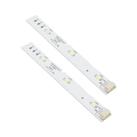 Ioensy - Placa De Luz Led Para Refrigerador, Lámpara Compacta Para Refrigerador Bcd-527Wbpc 576Wd (2 Unidades)