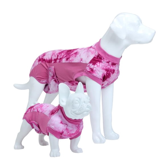 Traje De Recuperación Para Perro Transpirable Anti Lamido Tipo Body