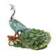 thumbnail image 4 of Adorno De Pavo Real, Estatuilla Artesanal, Regalo Para Estanterías, Dormitorio, Navidad, 4 of 5