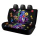 thumbnail image 1 of AMIGOS ARCOÍRIS-theme Car Rear Seat Covers Back Elastic Flexible Car Seat Covers Decorative Fits Most Cars 120x59x76cm, 1 of 6