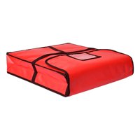 Magideal - Bolsa Aislante Para Entrega De Pizza, Caja Para Pizza Con Ventana De Identificación, Accesorio Versátil Y Duradero, Portador Térmico Para Pizza, Color 51X51X12Cm Sin Agujero