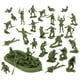 thumbnail image 4 of Juguete BMC Marx Plastic Army para hombre, soldados estadounidenses, Segunda Guerra Mundial, 31 unidades, con balsa, 4 of 7