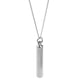 thumbnail image 3 of Plata Memorial Urna Cremación Encanto Colgante Collar Recuerdo Ceniza Titular, 3 of 3
