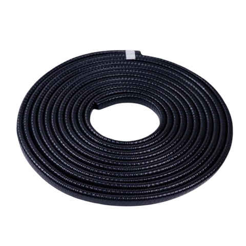 Magideal - Protector De Borde De Puerta De Coche, Moldura Embellecedora, Accesorios De Carrocería, Decoración De Estilo, Protección De Sellado, Tira Anticolisión Negro
