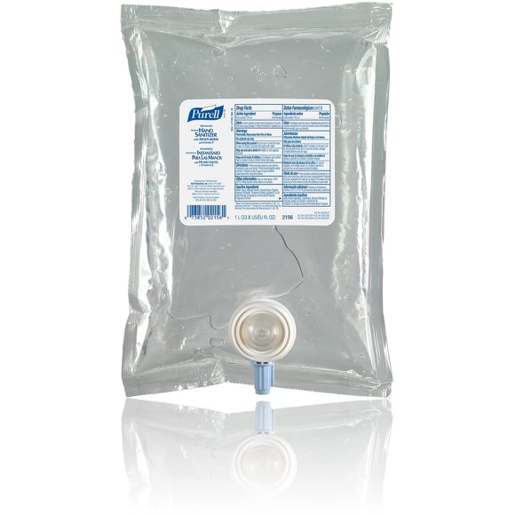 Gel Antibacterial Avanzado Purell 1000 ml Paquete de 8